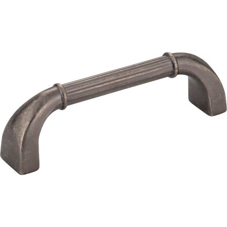 Jeffrey Alexander 96 mm Center-to-Center Distressed Pewter Cordova Cabinet Pull Z280-BNDL